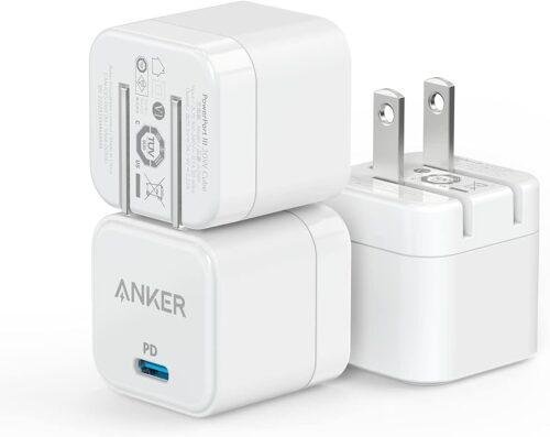 Charger anker 20w cube