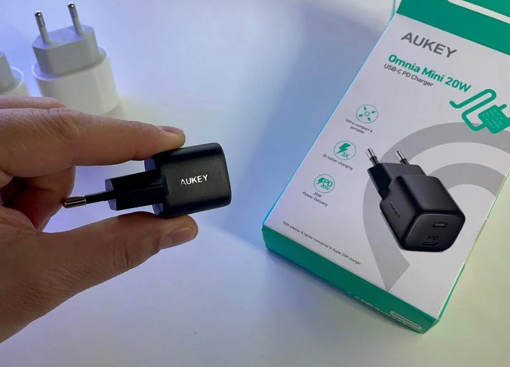 Charger aukey mini 20W